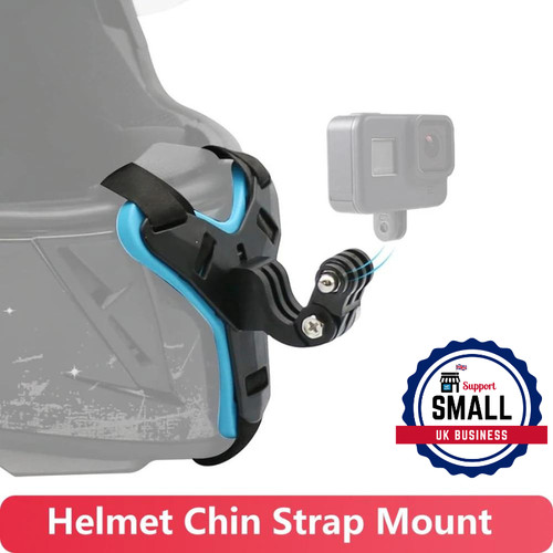 Motorcycle helmet chin - chin, strap