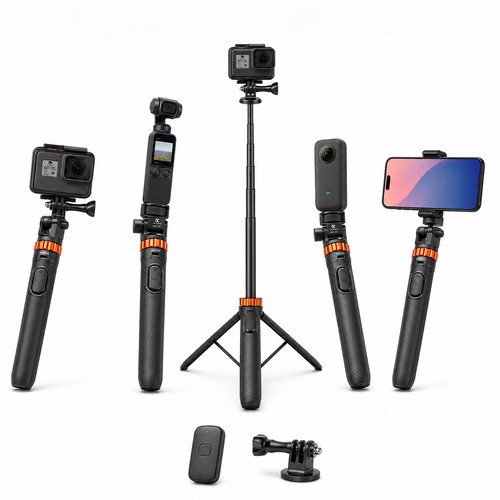 Selfie stick tripod 360 - 66.5",