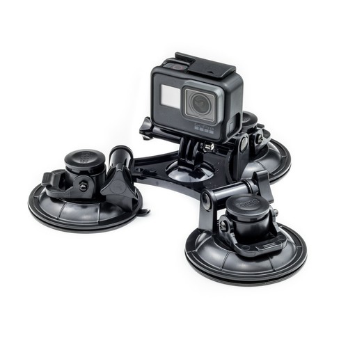 Triple suction cup - suction, mount