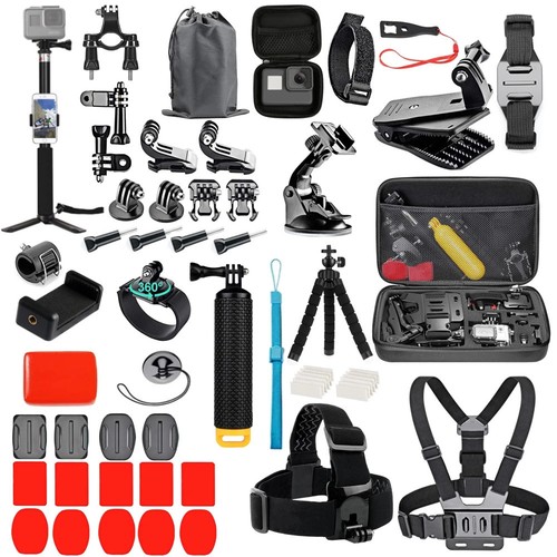 Action camera accessories kit - action,