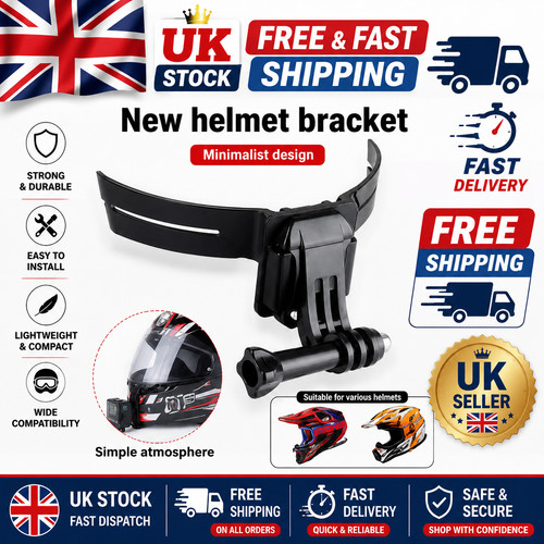 Motorcycle helmet chin mount - helmet,