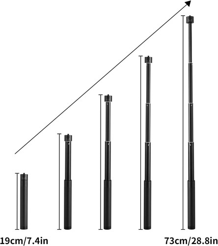 Action camera selfie - selfie, stick