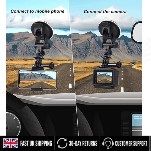 Windshield action camera - windshield,